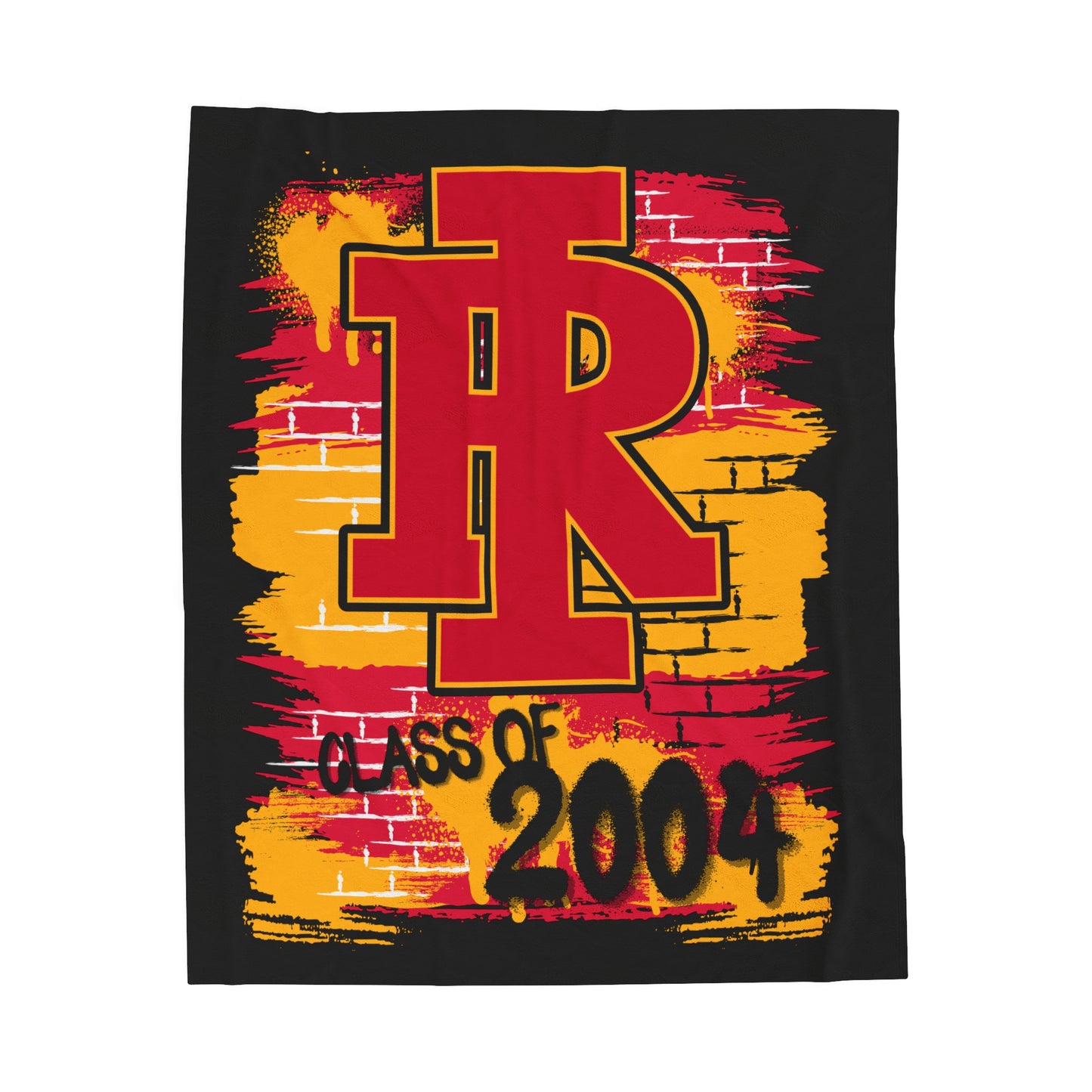 Rock Island High School Plush Blanket
