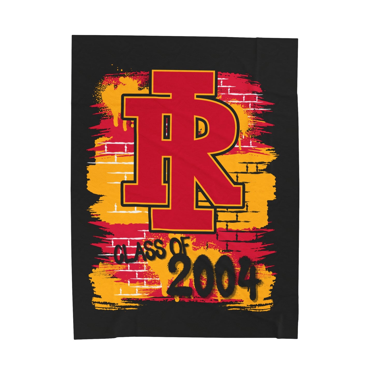 Rock Island High School Plush Blanket