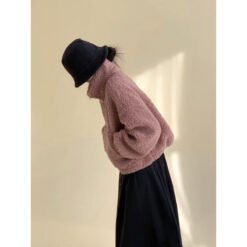 Alternative view of Womens HighEnd HalfZip StandUp Collar Sweatshirt