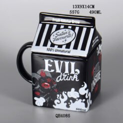 Ceramic Coffee Mug Funny Halloween Cartoon Mug - QH4085