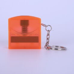 Rectangular Keychain Universal Cartoon Name Stamp - Orange