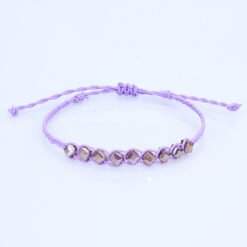 Handmade Cubic Crystal Bead Bracelet - Style2