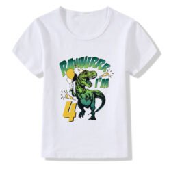 Children's T-shirt Numbers 1-9 Birthday T-shirt - 4style, S