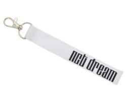 Reflective laser name name keychain key lanyard mobile phone lanyard - Ordinary white, NCT Dream