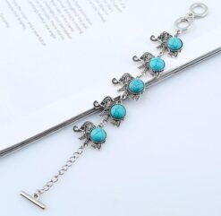 Alternative view of Elephant Charm Bracelet