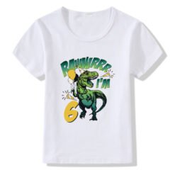 Children's T-shirt Numbers 1-9 Birthday T-shirt - 6style, 3XL