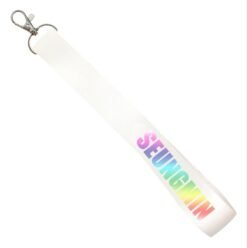 Straykids surrounding name mobile phone lanyard custom keychain stray kids couple pendant - White2, 14x2cm