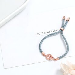 Couple Interlocking Bracelet Hand-woven Bracelet - B