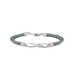 Mobius Sterling Silver Couple Bracelet Bracelet - Male