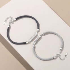 Mobius Sterling Silver Couple Bracelet Bracelet