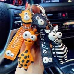 Alternative view of Creative Eye Catching Fashion Animal Keychain