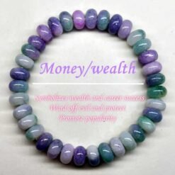 Handmade Green Agate Bead Bracelet - 8style