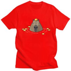 Alternative view of Funny Cute Capybara T-shirt Animal Pattern
