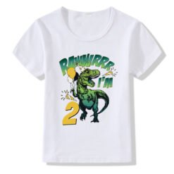 Children's T-shirt Numbers 1-9 Birthday T-shirt - 2style, 3XL