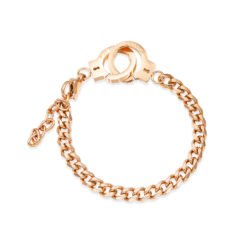 Stainless steel couple bracelet - Rose gold