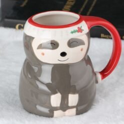 Fashion Funny Mug Creative Cartoon Mug Large Capacity Coffee Cup - H