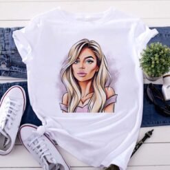 Character print T-shirt - 6 Style, XL