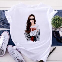 Character print T-shirt - 1 Style, S