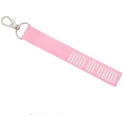Reflective laser name name keychain key lanyard mobile phone lanyard - Ordinary pink, NCT Dream