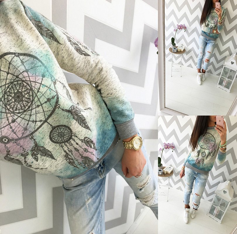 Dreamcatcher print T-shirt - Image 4