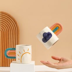 Alternative view of Rainbow Mug Trend Creative Ceramic Mug