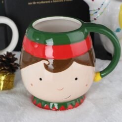 Fashion Funny Mug Creative Cartoon Mug Large Capacity Coffee Cup - I