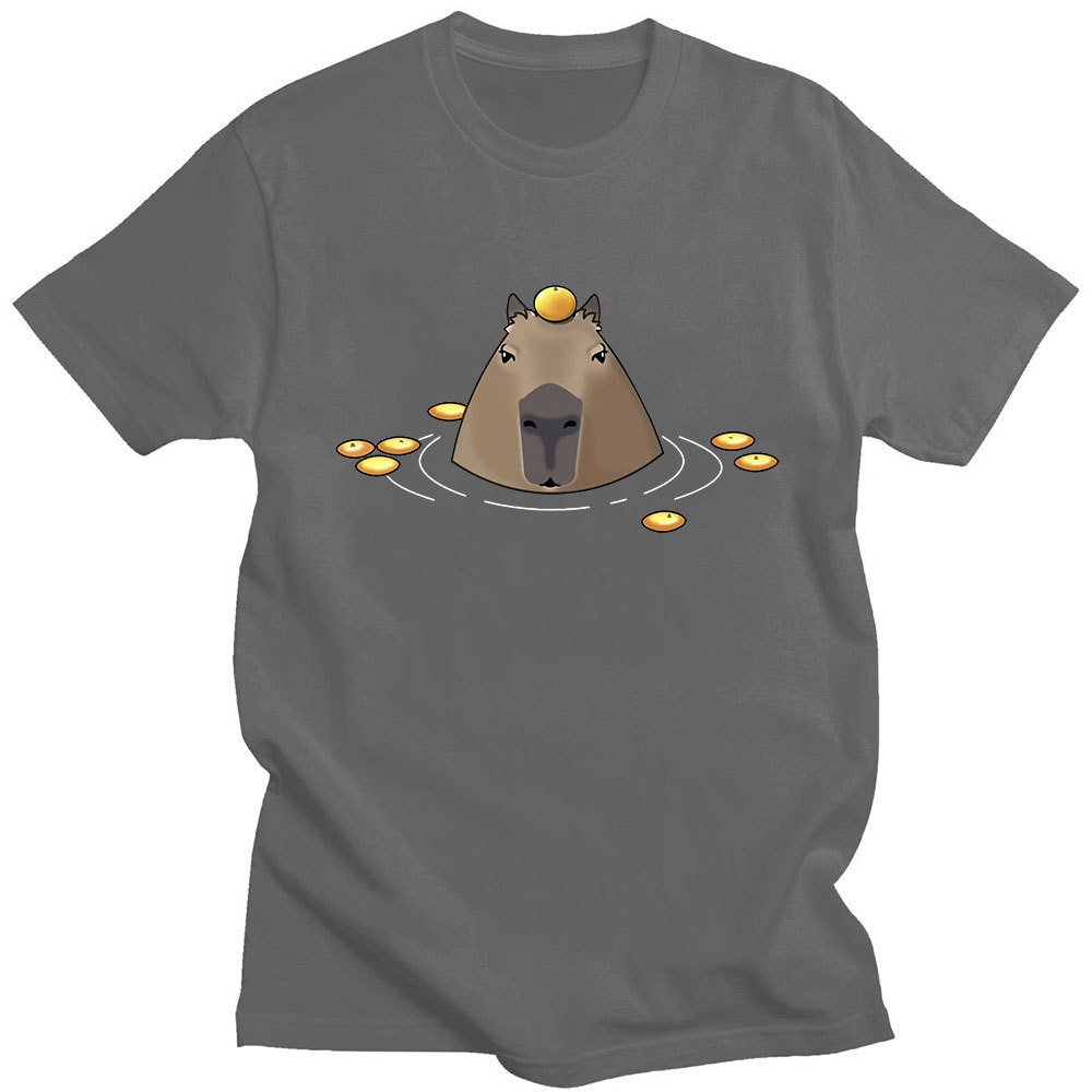 Funny Cute Capybara T-shirt Animal Pattern - Image 6
