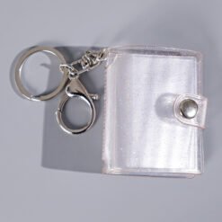 Alternative view of Mini Photo Album Keychain Pocket Interstitial Photo Album ID Photo