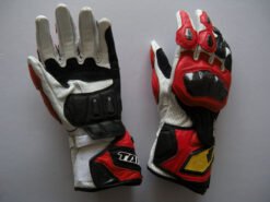 Motorcycle racing gloves motorcycle rider gloves - Red, L