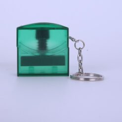 Rectangular Keychain Universal Cartoon Name Stamp - Light Green