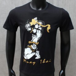 Boxing print T-shirt - Black, M