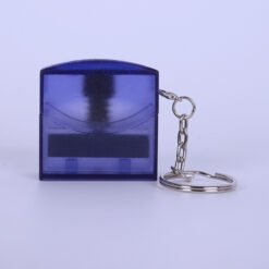 Rectangular Keychain Universal Cartoon Name Stamp - Dark purple