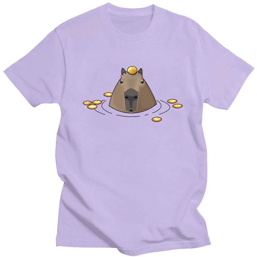 Funny Cute Capybara T-shirt Animal Pattern - Image 9