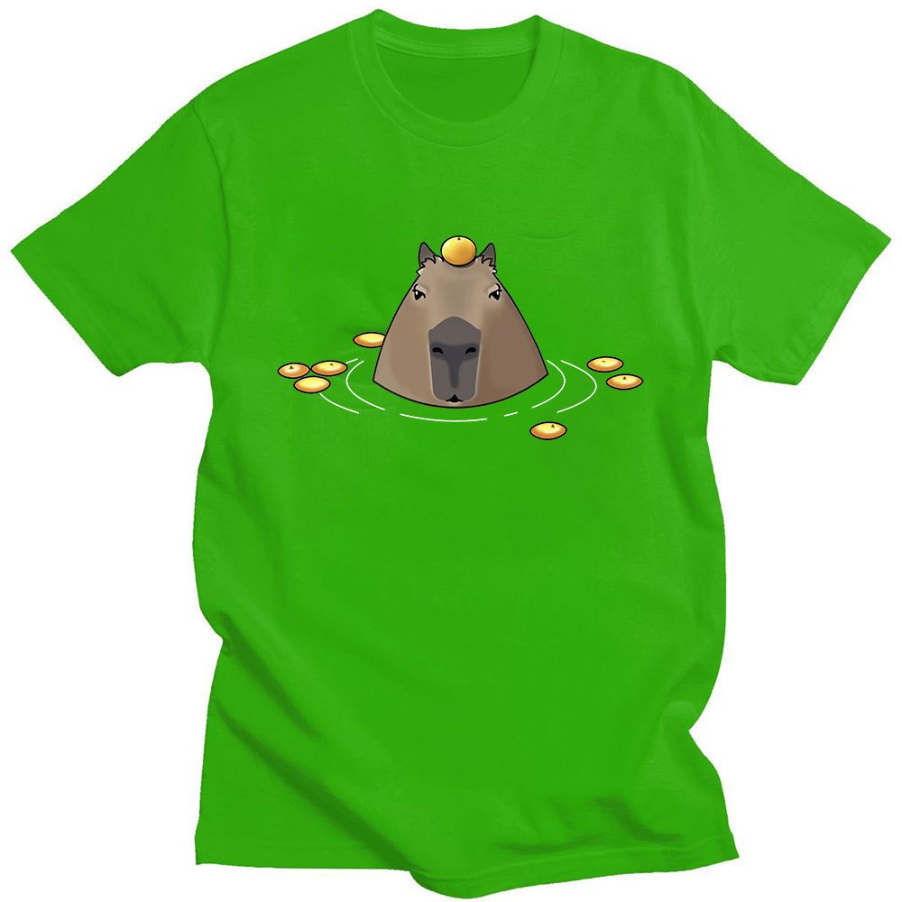 Funny Cute Capybara T-shirt Animal Pattern - Image 10