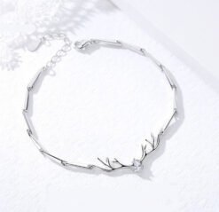 Alternative view of Korean-style Deer Youre My Lucky Charm Bracelet For Women