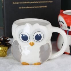 Fashion Funny Mug Creative Cartoon Mug Large Capacity Coffee Cup - K