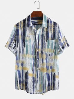 Fashion Casual Print Hawaiian Shirts For Men - OFSX01299, 3XL