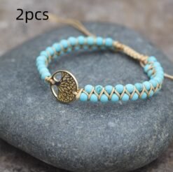 Alternative view of Bracelet Yoga Bracelet String Bracelet Tree Of Life Charm