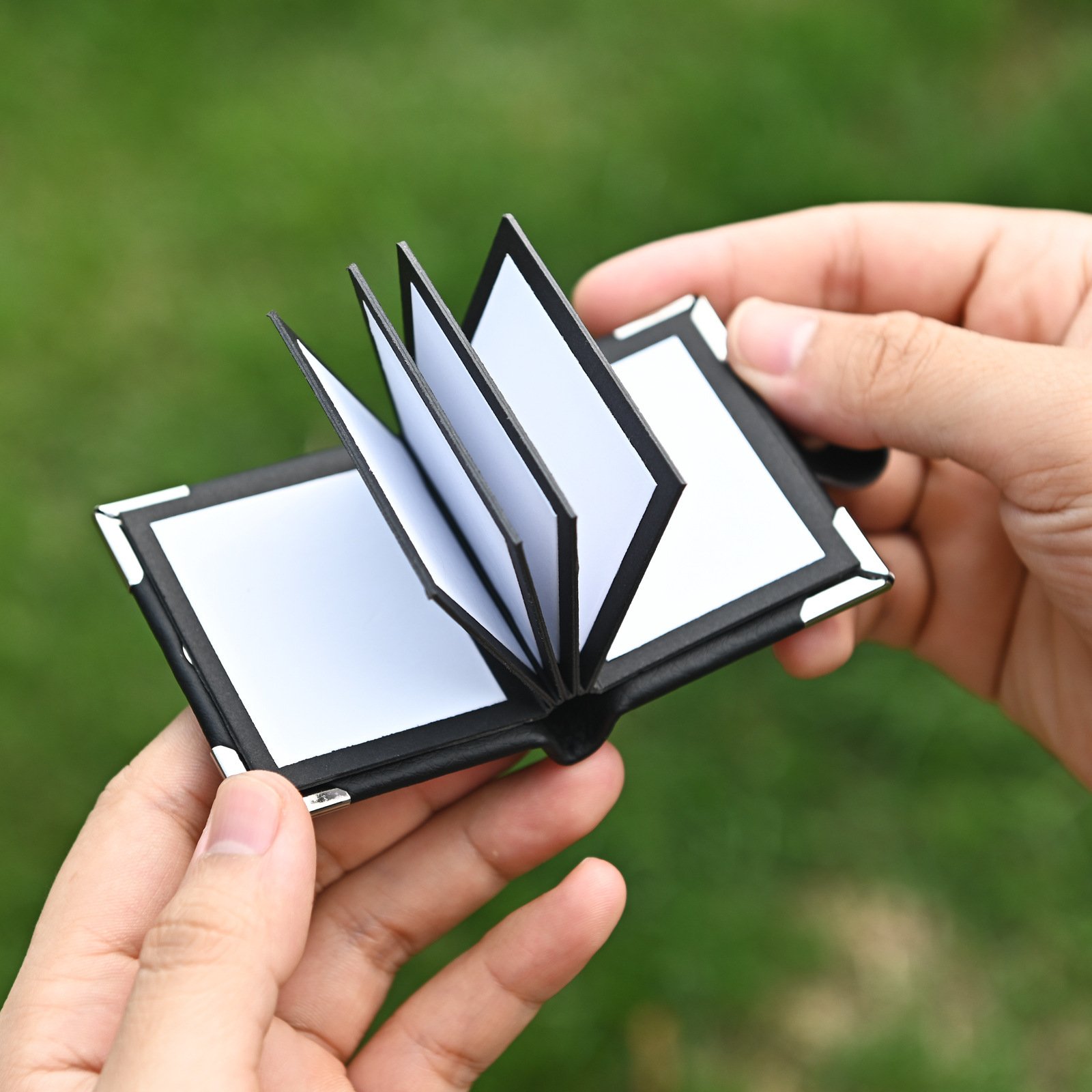 Mini Leather Photo Keychain Pendant - Image 4