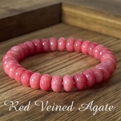 Handmade Green Agate Bead Bracelet - 2style