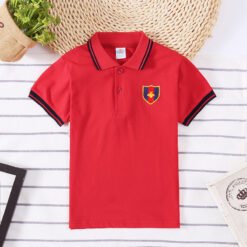 Children's Shirt Boy Top T-shirt - Red, 120cm