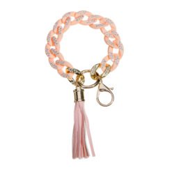 Resin Bracelet Women's Color Keychain - 5Style